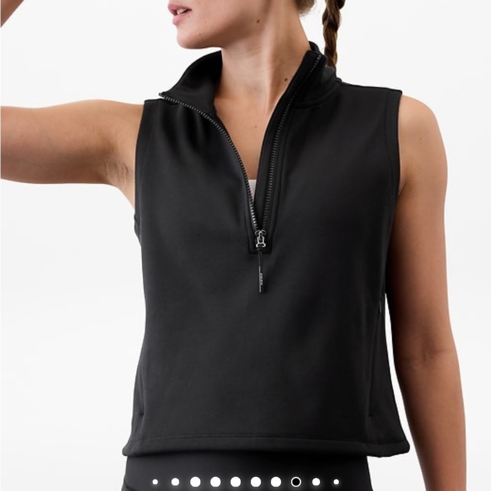 NWOT Athleta Unstoppable Half Zip-Up Vest